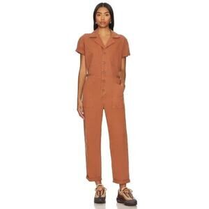 Pistola Grover Jumpsuit Cinnamon Brown Size XXS